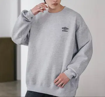 umbro 그레이 맨투맨 트레이닝복