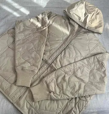 베이지 다운 코트 Gomi 님