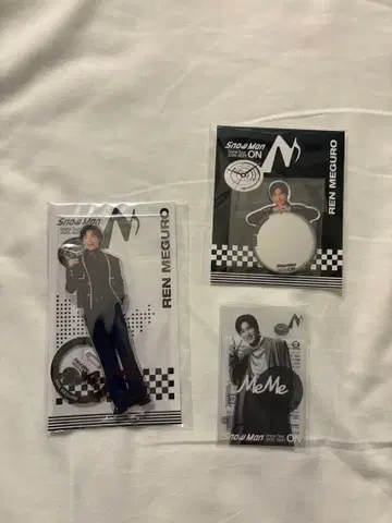 메구로 렌 SnowMan ON 굿즈