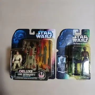 STARWARS 디럭스 루크 스카이워커 & EV-9D9 미개봉