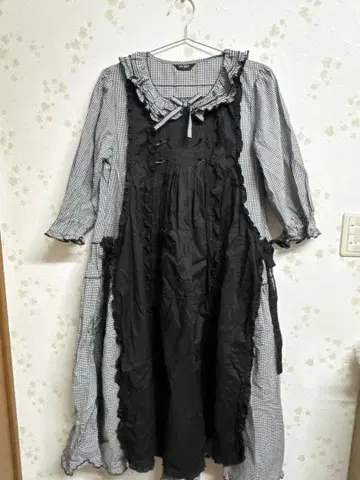 PINK HOUSE 깅엄 체크 원피스