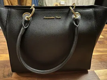 사만사 베가 블랙 토트백