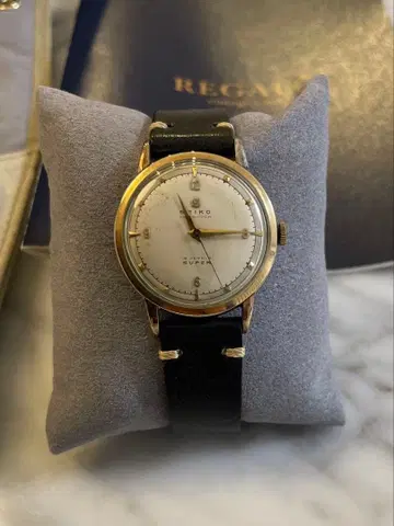 SEIKO super 수동 와인딩 시계