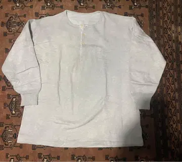 1960-70년대 프랑스 빈티지 헨리넥 티셔츠 레어 컬러