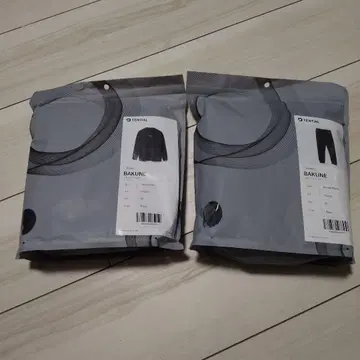 회복 의류 BAKUNE 맨투맨 세트 M 사이즈 네이비