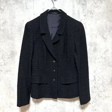 [ J&R ] 깔끔한 테일러드 자켓 블랙 라메 고급스러움 고져스 경사 S