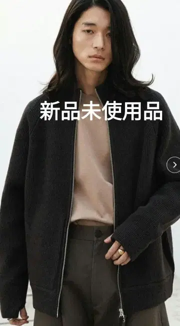 미사용 새상품 WYM HEAVY WEIGHT DRIVERS KNIT M