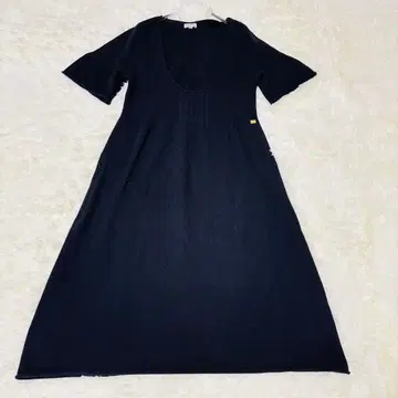 FOXEY 캐시미어 100% 원피스 블랙 38 레이어드