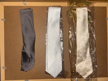 LEVI'S 넥타이 세트 그레이 화이트