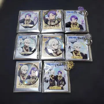 블루 록 벌룬 캔뱃지 아크릴 키링 미카게 레오 나기 세이시로