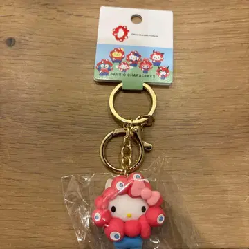 산리오 미야쿠미야쿠 키티 파스텔  키링