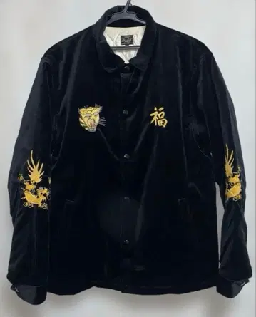 벨벳 베트남 자켓 수베니어 동양 엔터프라이즈 M