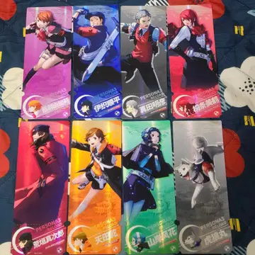 [중국 한정판] 페르소나 3 로드 카드 8매 세트 2