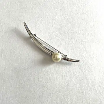 VENDOME BOUTIQUE 1P 라운드 진주 브로치