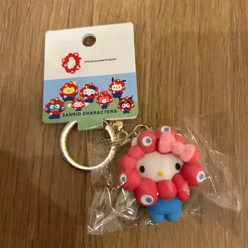 산리오 미야쿠미야쿠 키티 파스텔  키링