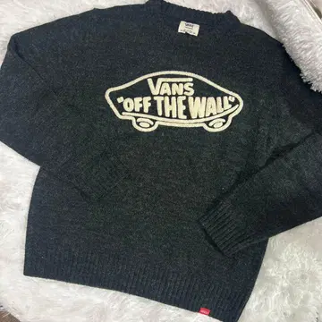VANS OFF THE WALL 스웨터 M 다크 그레이
