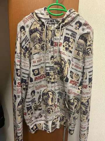 HYSTERIC GLAMOUR 프린트 후드티 L 사이즈