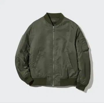 유니클로 22AW MA-1 블루종 충전솜 S 사이즈