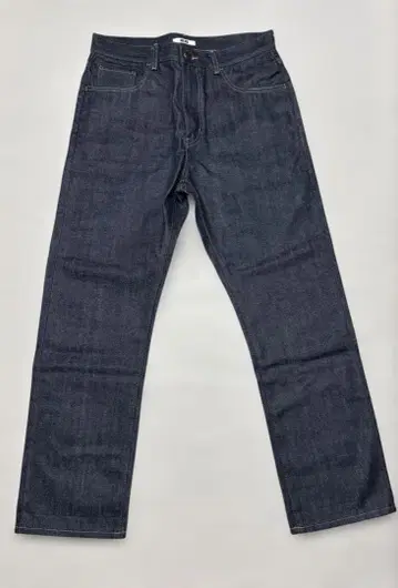 UNIQLO U 셀비지 레귤러 핏 청바지 데님 W30