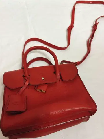 genten 미네르바 2way 미니백 레드