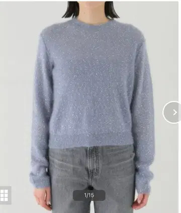 [ 새상품급 ] 노블 스팽글 니트