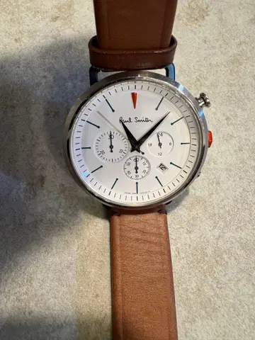 폴스미스 손목시계 브라운 화이트