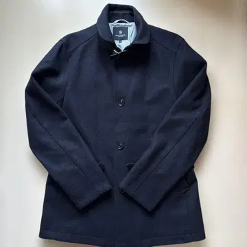 BEAUTY&YOUTH 네이비 피 코트 L