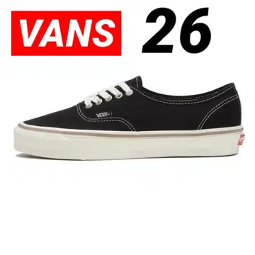26 블랙 VANS 반스 오센틱 Authentic 스니커즈