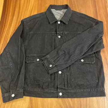 FREAK'SSTORE 빅 실루엣 데님 자켓 블랙 L