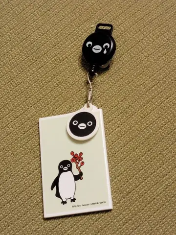 Suica 펭귄 IC 카드 케이스 액션 릴 펜 컬렉션