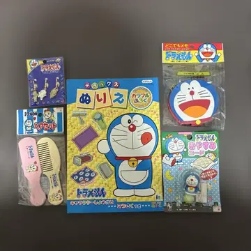 [ 익명 배송: 5세트 ] 도라에몽 추억의 디자인 완구 헤이세이 레트로
