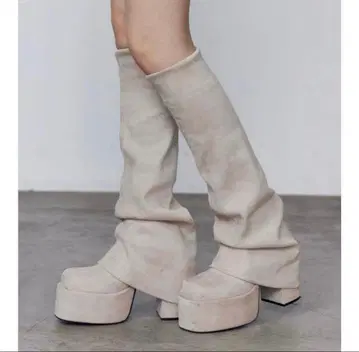 EMODA 플레어 커버 핏 부츠 M