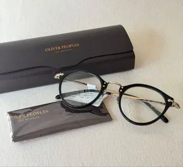 완판템 [ 새상품 ] Oliver Peoples 505 일본제 블랙 골드