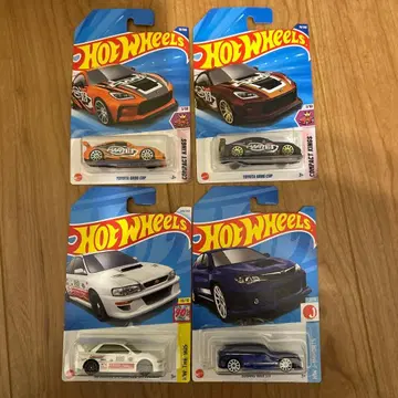 핫휠 4대 세트