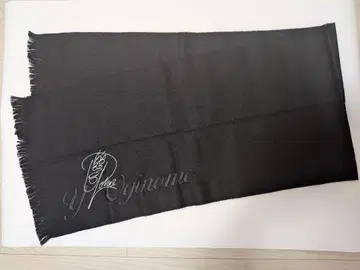 오기노메 요코 사인입 따뜻한 머플러 Black