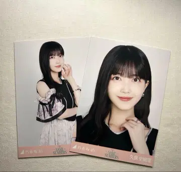 [세미 컴프] 쿠보 시오리 브로마이드 Same numbers