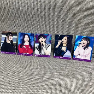 노기자카46 요다 유키 졸업 콘서트 DVD 봉입 트레이딩 카드 5장 세트