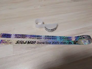 SnowMan ON 2025 은색 테이프 음표