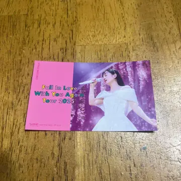 니시노 카나 특전 스티커 Fall In Love