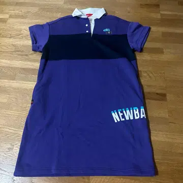 뉴발란스 폴로 원피스 M 사이즈 보라색