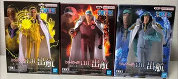 원피스 THE 출항 LOGIA 볼사리노 사카즈키 쿠잔 3개 세트