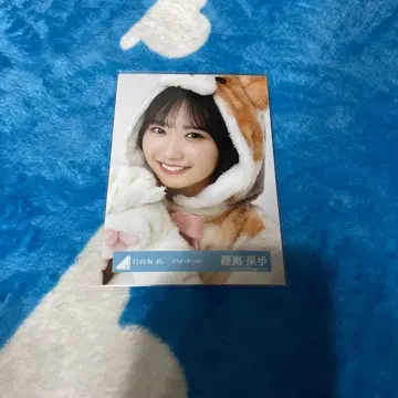 히나타자카46 브로마이드 후지시마 카호 동물 인형옷