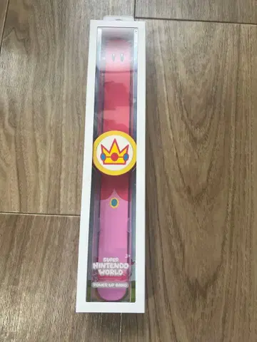 USJ 한정판 새상품 피치 공주 파워업 밴드 닌텐도 월드 마리오