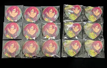 앙스타 사에구사 이바라 묶음 판매 캔뱃지 이베코레 마음 빛 하트캔뱃지