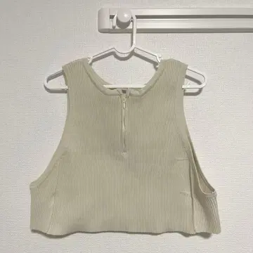 mystic 하프 지퍼 베스트