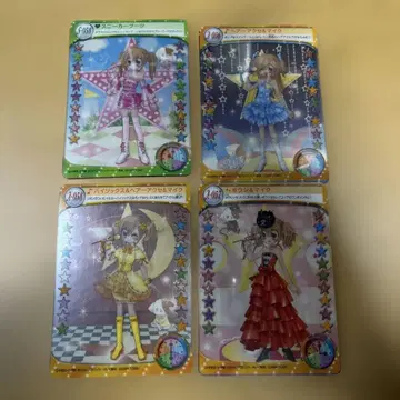 키라링 레볼루션 밀피 카드 츠키시마 키라리 찬스 장미 라이카