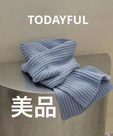 TODAYFUL Rib Knit Muffler 리브 니트 머플러