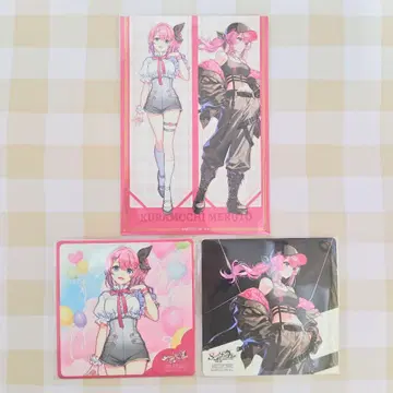 쿠라모치 메루토 엽서 코스터 Idios 복 고양이 니지산지