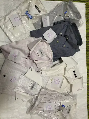 비즈니스 셔츠 7세트
