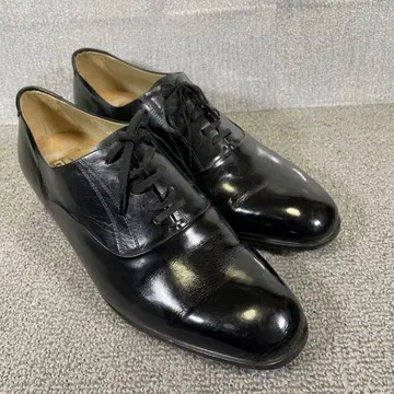 madras 마드라스 블랙 가죽 드레스 슈즈 25EEE